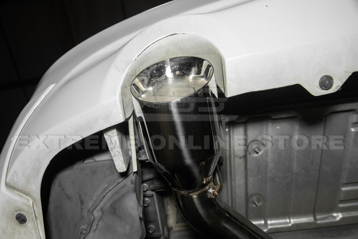 2008-2013 Infiniti G37 Coupe Muffler Delete Axle Back Dual Tips Exhaust