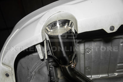 2008-2013 Infiniti G37 Coupe Muffler Delete Axle Back Dual Tips Exhaust