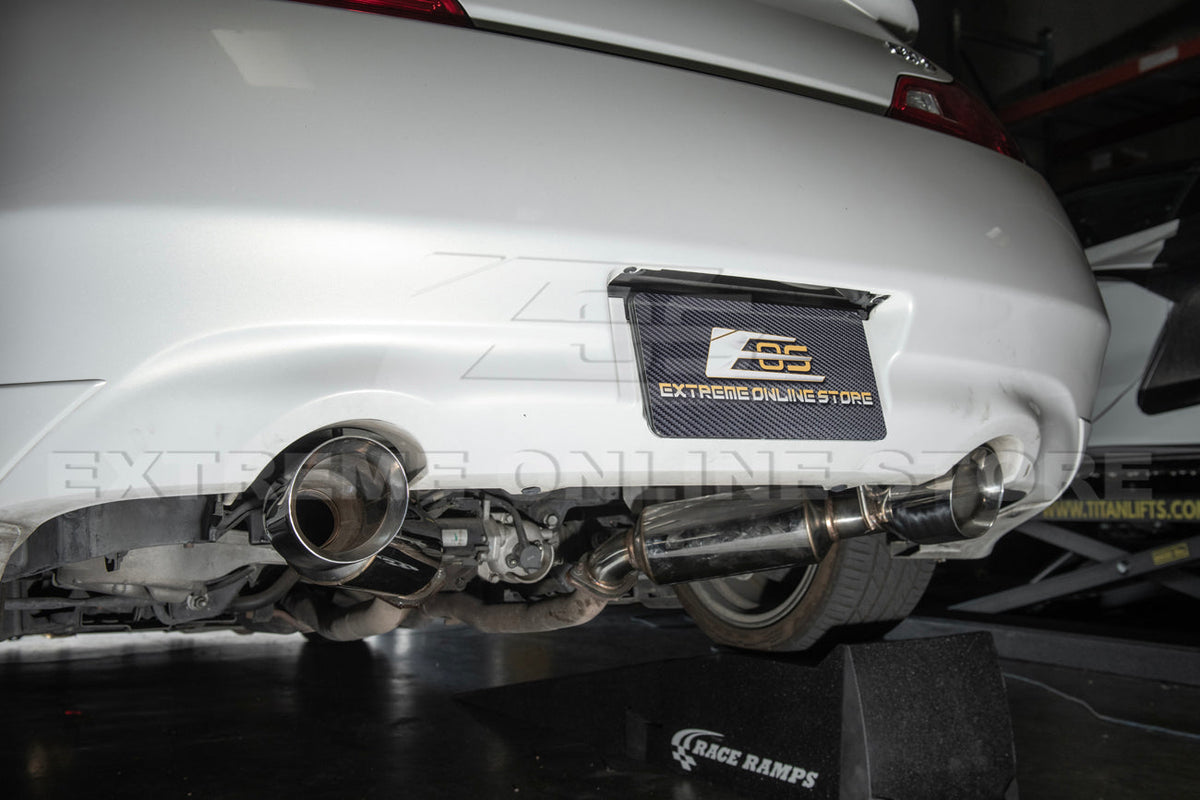 2008-2013 Infiniti G37 Coupe Muffler Axle Back Dual Tips Exhaust