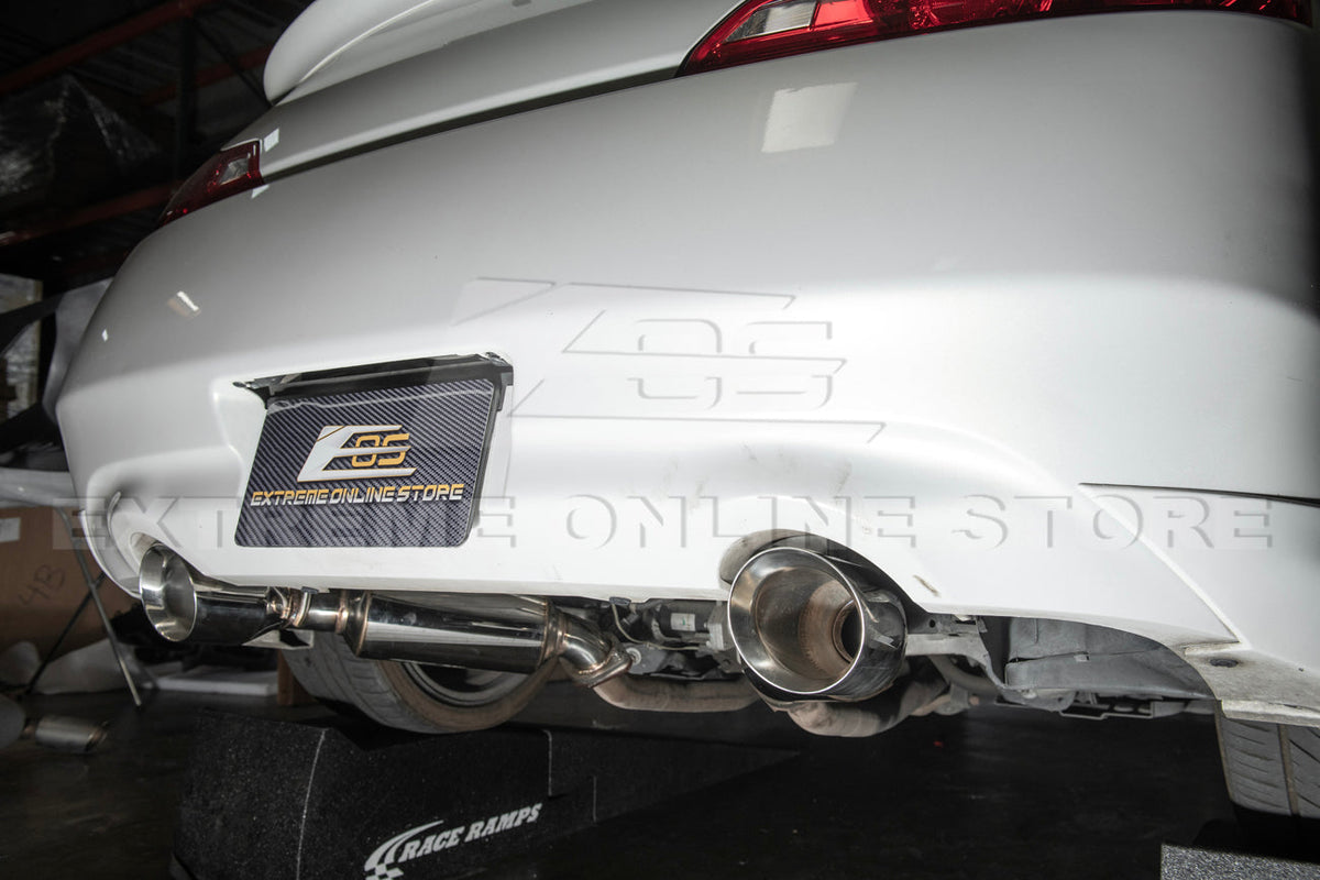2008-2013 Infiniti G37 Coupe Muffler Axle Back Dual Tips Exhaust