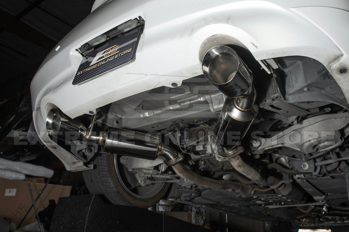2008-2013 Infiniti G37 Coupe Muffler Axle Back Dual Tips Exhaust