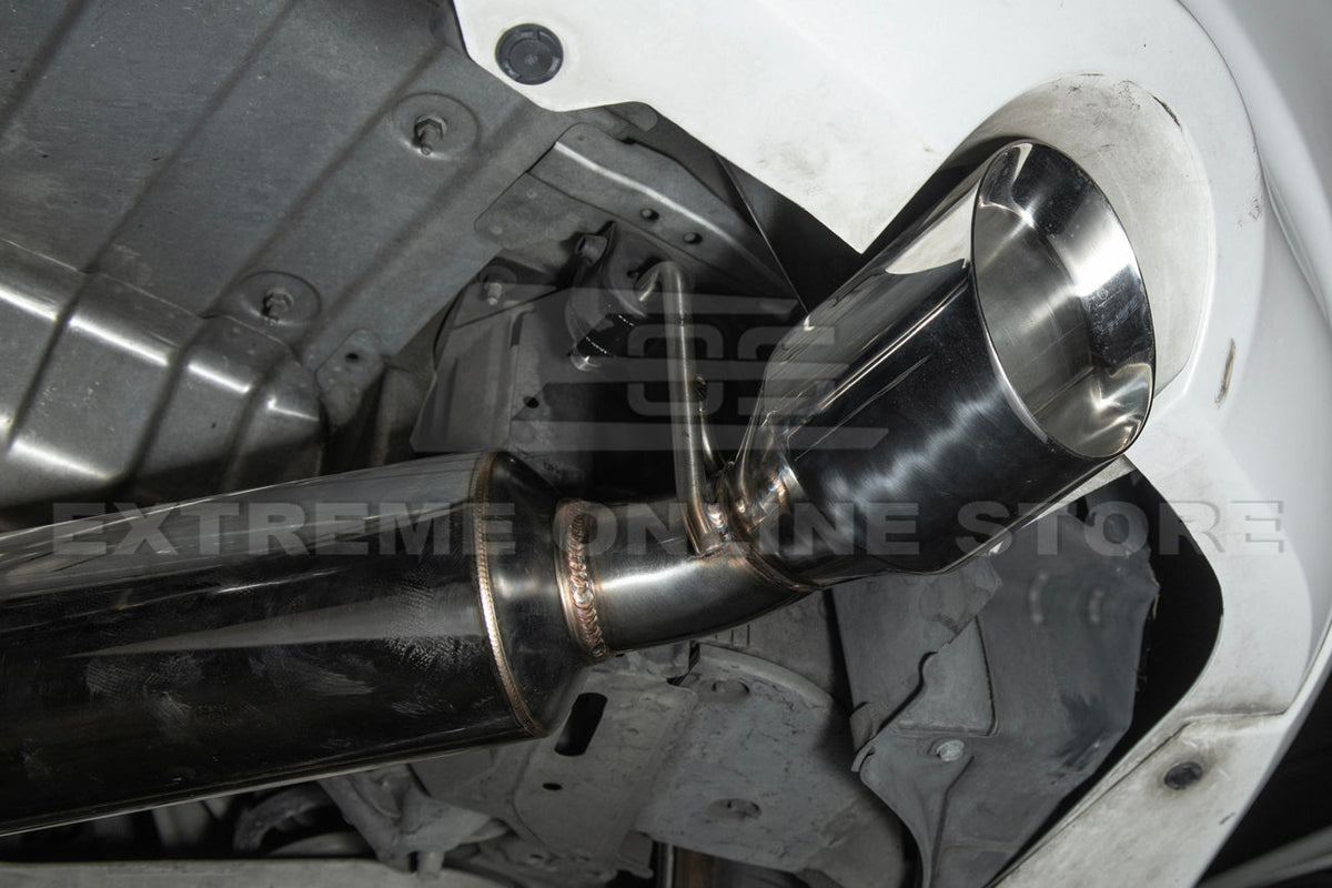 2008-2013 Infiniti G37 Coupe Muffler Axle Back Dual Tips Exhaust