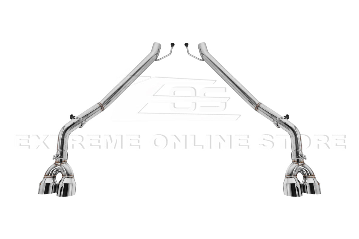 2020-Present Ford Explorer Lincoln Aviator V6 Muffler Delete Axle Back Exhaust