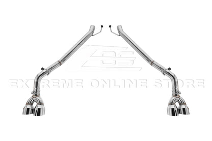 2020-Present Ford Explorer Lincoln Aviator V6 Muffler Delete Axle Back Exhaust