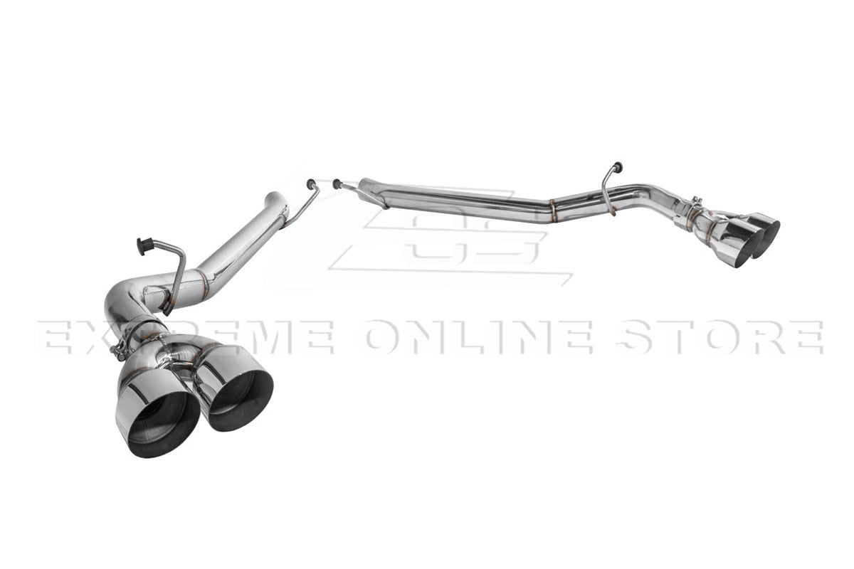 2020-Present Ford Explorer Lincoln Aviator V6 Muffler Delete Axle Back Exhaust