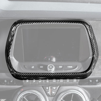 CAMARO 16-24 CARBON FIBER INFOTAINMENT SCREEN COVER
