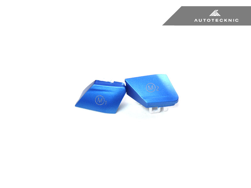 AutoTecknic Satin Royal Blue M1/ M2 Button Set - BMW F87 M2