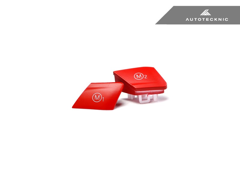 AutoTecknic Satin Red M1/ M2 Button Set - BMW F06/ F12/ F13 M6