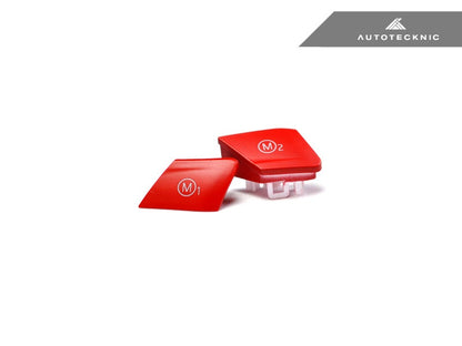 AutoTecknic Satin Red M1/ M2 Button Set - BMW F06/ F12/ F13 M6