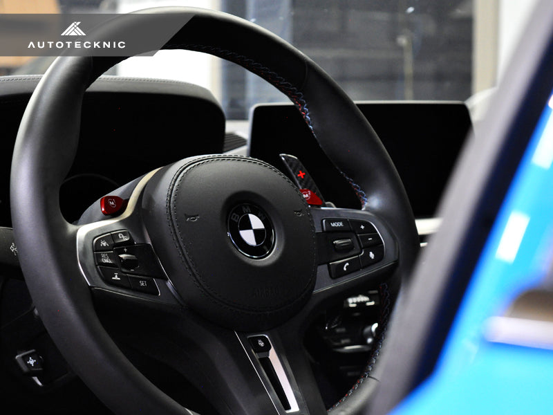 AutoTecknic Dry Carbon Battle Version Shift Paddles - BMW G80 M3 | G82 M4