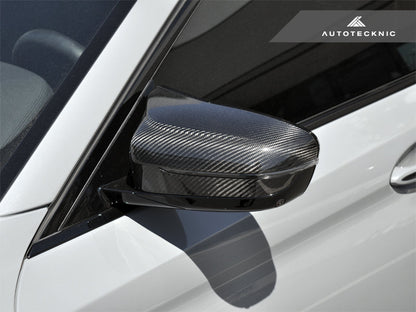 AutoTecknic Replacement Dry Carbon Mirror Covers - BMW F90 M5