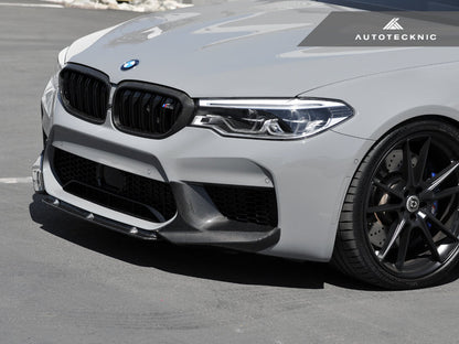 AutoTecknic Dry Carbon Fiber Center Front Lip - BMW F90 M5 | F90 M5 Competition Pre-LCI