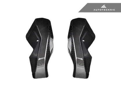 AutoTecknic Dry Carbon Fiber Intake Air Scoop Set - BMW F90 M5
