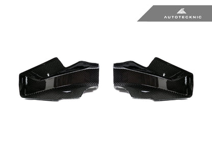 AutoTecknic Dry Carbon Fiber Intake Air Scoop Set - BMW F91/ F92/ F93 M8