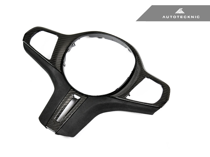 AutoTecknic Carbon Alcantara Steering Wheel Trim - BMW G05 X5 | G06 X6 | G07 X7