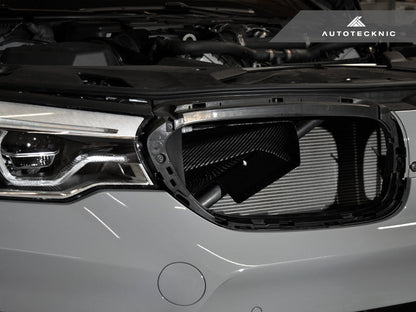 AutoTecknic Dry Carbon Fiber Intake Air Scoop Set - BMW F91/ F92/ F93 M8