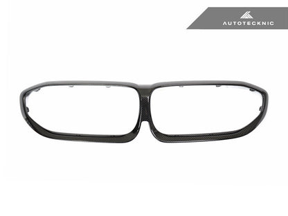 AutoTecknic Replacement Dry Carbon Grille Surround - BMW G20 3-Series Pre-LCI