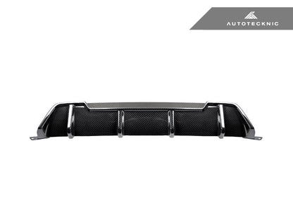 AutoTecknic Dry Carbon Extended-Fin Competition Rear Diffuser - BMW G20 3-Series