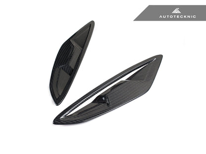 AutoTecknic Dry Carbon Fiber Fender Trim Set - BMW G14/ G15/ G16 8-Series