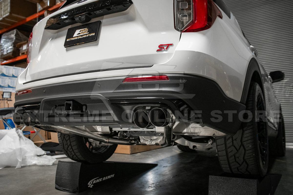 2020-Present Ford Explorer Lincoln Aviator V6 Muffler Delete Axle Back Exhaust