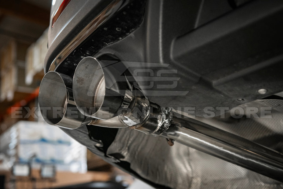 2020-Present Ford Explorer Lincoln Aviator V6 Muffler Delete Axle Back Exhaust
