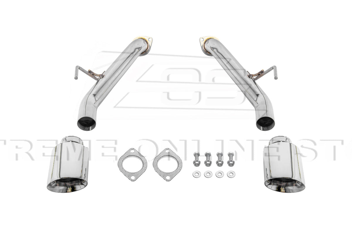 2023-Present Nissan 400Z RZ34 Muffler Delete Axle Back Dual Tips Exhaust