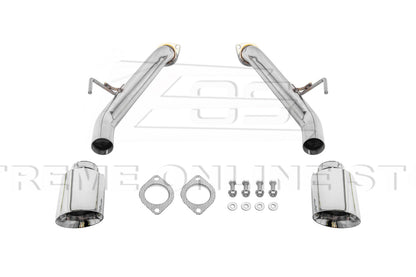 2023-Present Nissan 400Z RZ34 Muffler Delete Axle Back Dual Tips Exhaust
