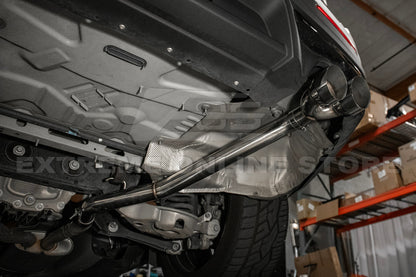 2020-Present Ford Explorer Lincoln Aviator V6 Muffler Delete Axle Back Exhaust