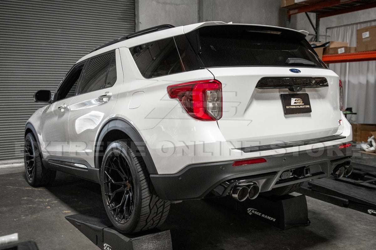 2020-Present Ford Explorer Lincoln Aviator V6 Muffler Delete Axle Back Exhaust