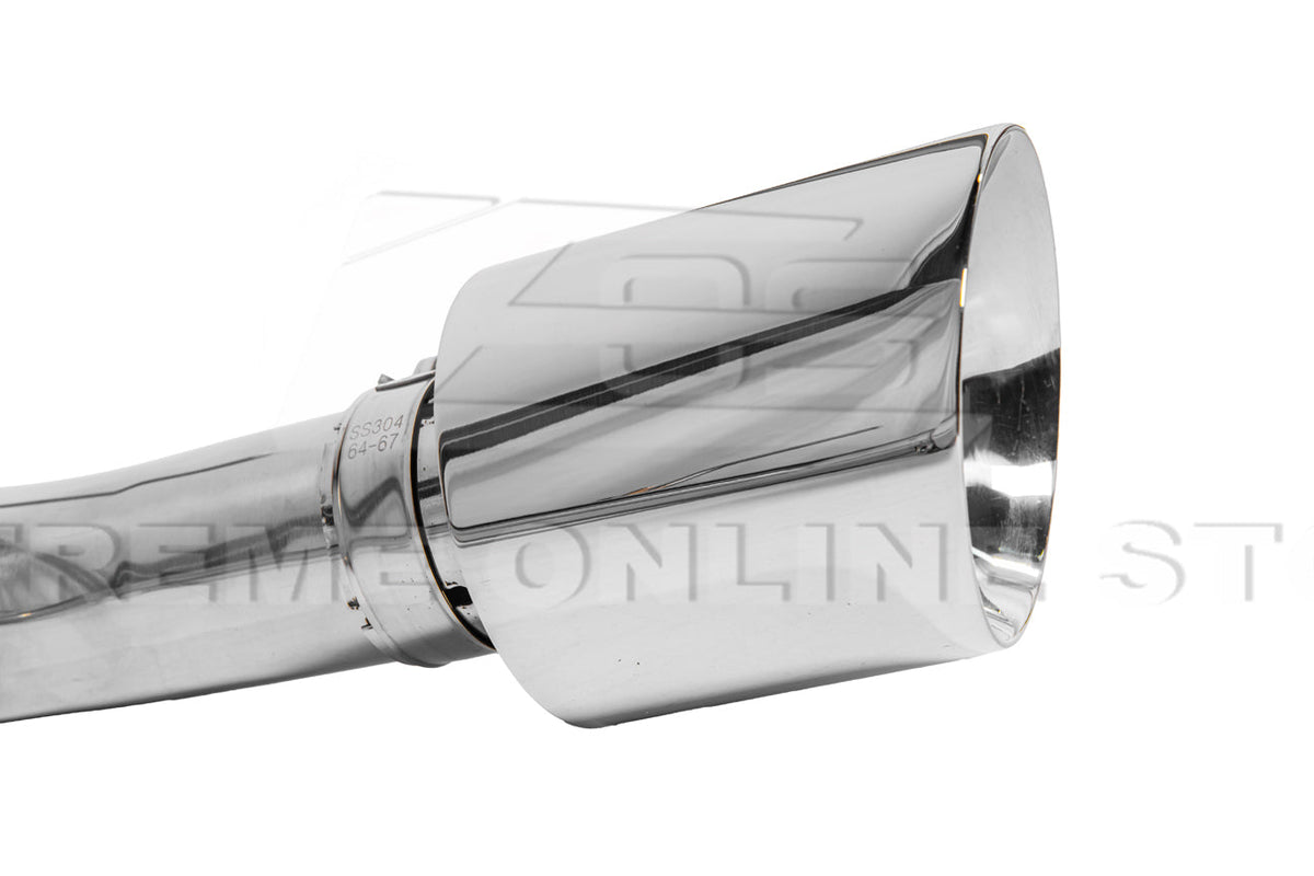 2023-Present Nissan 400Z RZ34 Muffler Delete Axle Back Dual Tips Exhaust