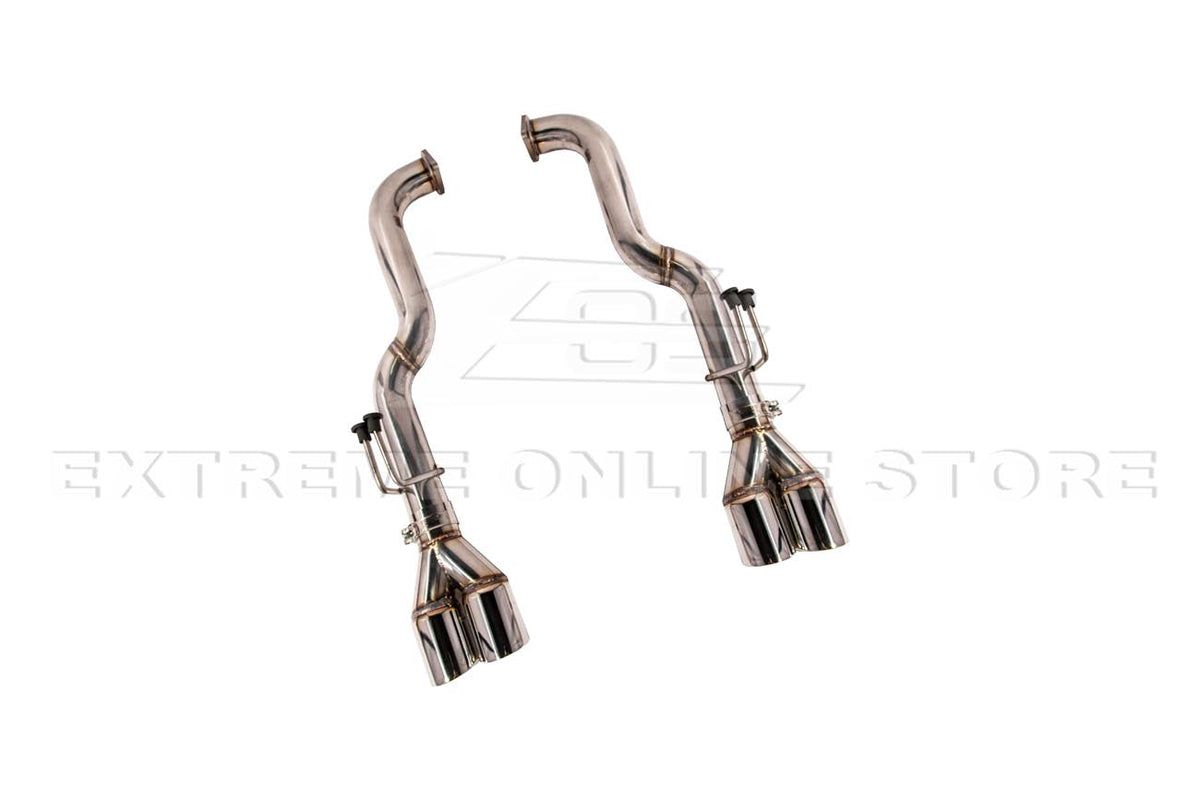 2008-2009 Pontiac G8 Muffler Delete Quad Tips Axle Back Exhaust