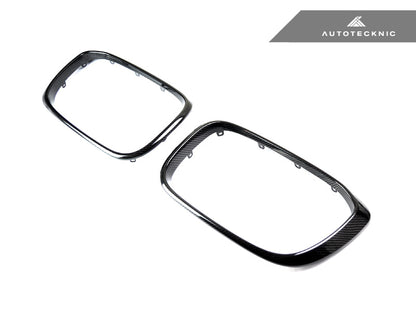 AutoTecknic Replacement Dry Carbon Grille Surround Set - BMW G01 X3 | G02 X4 Pre-LCI