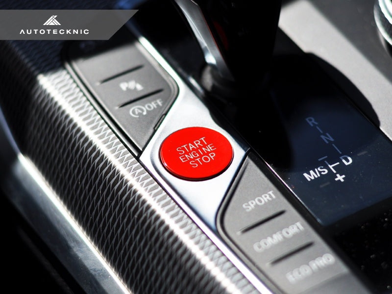 AutoTecknic Red Start Stop Button - BMW G20 3-Series | G22 4-Series