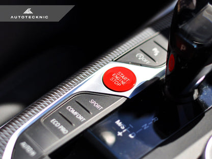 AutoTecknic Red Start Stop Button - BMW F40 1-Series | F44 2-Series Gran Coupe