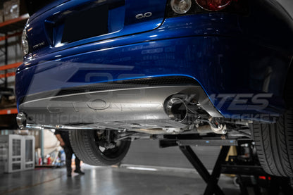 2005-2006 Pontiac GTO Muffler Delete Dual Tips Axle Back Exhaust