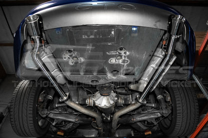 2005-2006 Pontiac GTO Muffler Delete Dual Tips Axle Back Exhaust