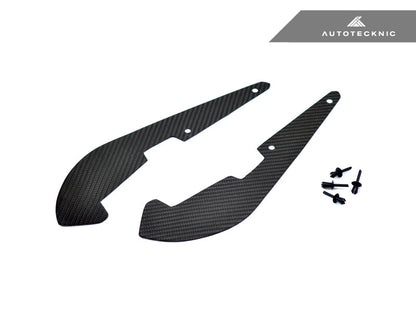 AutoTecknic Carbon Fiber Front Splash Guards - BMW F90 M5