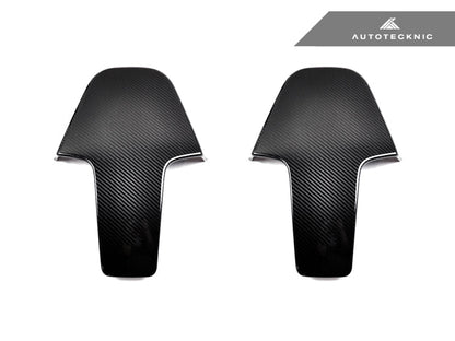 AutoTecknic Dry Carbon Seat Back Cover Set - BMW G01 X3 M40I | G02 X4 M40I