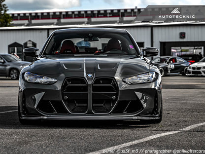 AutoTecknic Competizione Sport Gloss Black Front Grille - BMW G80 M3 | G82/ G83 M4