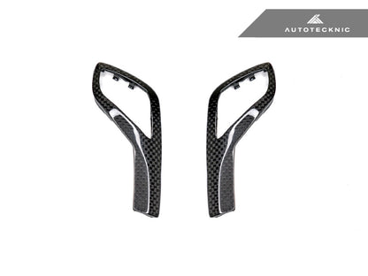 AutoTecknic Carbon Fiber Gear Selector Side Trims - BMW G05 X5 | G06 X6 | G07 X7