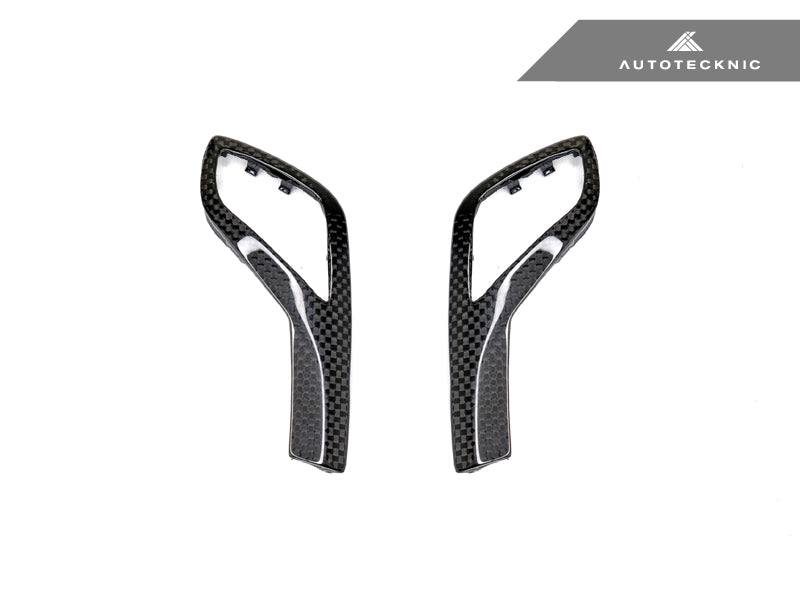 AutoTecknic Carbon Fiber Gear Selector Side Trims - BMW G20 3-Series