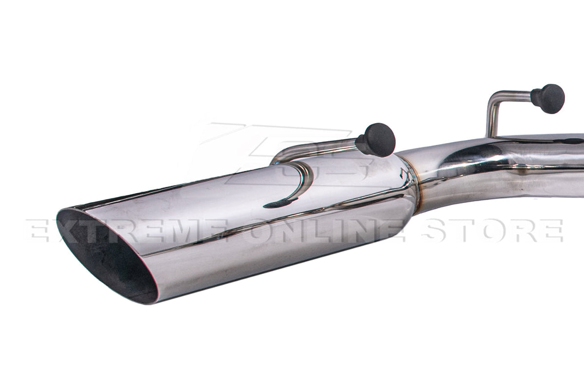 2022-Present Toyota GR86 Subaru BRZ BOSO Style Muffler Delete Axle Back Exhaust