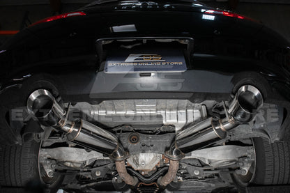 2014-2016 Infiniti Q60 Muffler Axle Back Dual Tips Exhaust