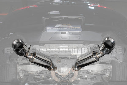 2014-2016 Infiniti Q60 Muffler Axle Back Dual Tips Exhaust