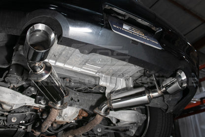 2014-2016 Infiniti Q60 Muffler Axle Back Dual Tips Exhaust