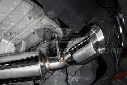 2014-2016 Infiniti Q60 Muffler Axle Back Dual Tips Exhaust
