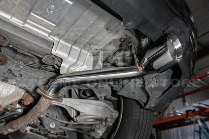 2014-2016 Infiniti Q60 Muffler Delete Axle Back Dual Tips Exhaust