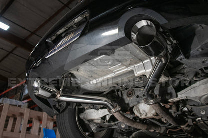 2014-2016 Infiniti Q60 Muffler Delete Axle Back Dual Tips Exhaust