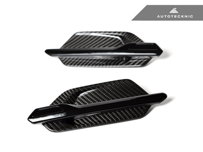 AutoTecknic Replacement Dry Carbon Fiber Fender Trim - BMW F87 M2 | M2 Competition