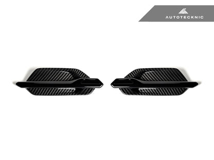 AutoTecknic Replacement Dry Carbon Fiber Fender Trim - BMW F87 M2 | M2 Competition